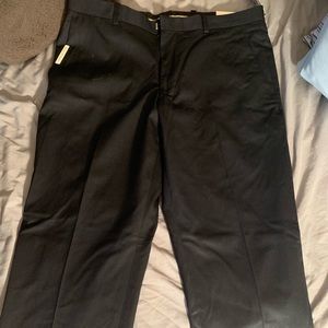 Navy, Slim Fit Dress Pants